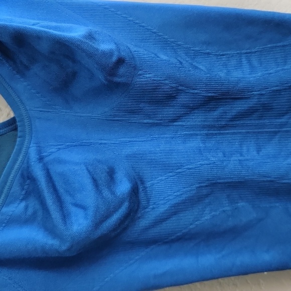 Nike Womens Fit Dry Racerback tank top Blue size XS 0-2 Athletic Shirt Running - Picture 2 of 9